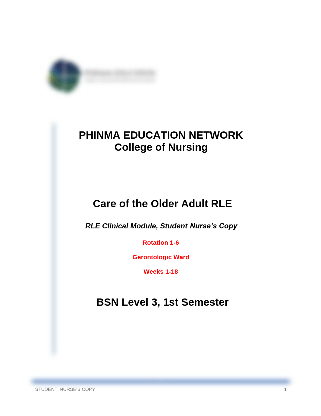 CARE OF THE OLDER ADULT RLE (SAS).pdf_dj5f37dzlj2_page1