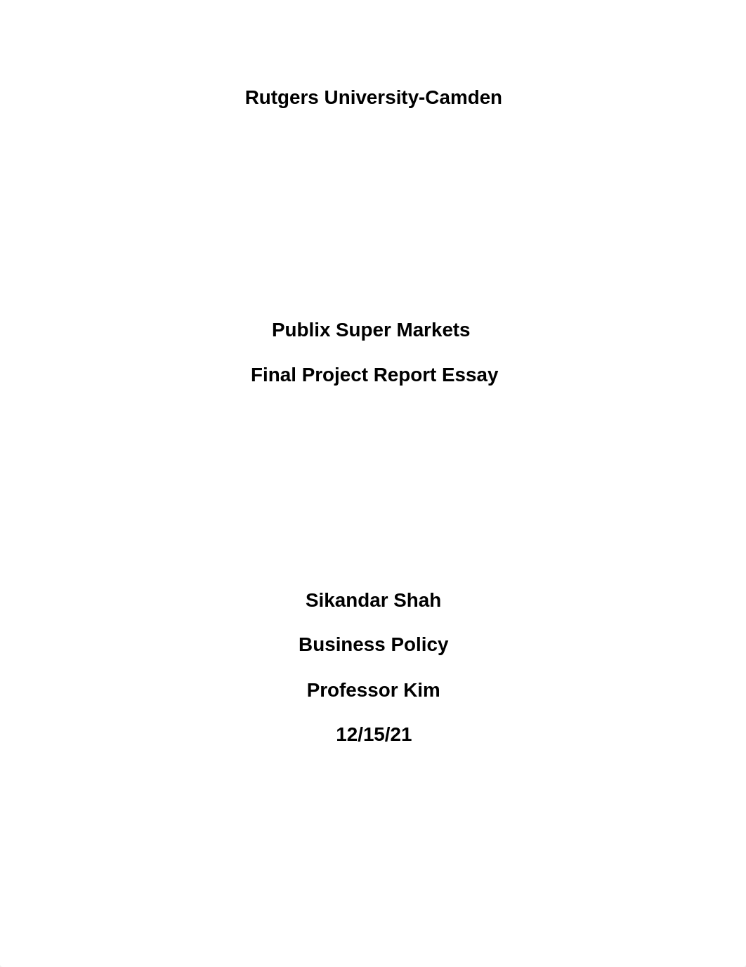 Sikandar Shah Business Policy Final Project Report Essay.docx_dj5o0yazltl_page1