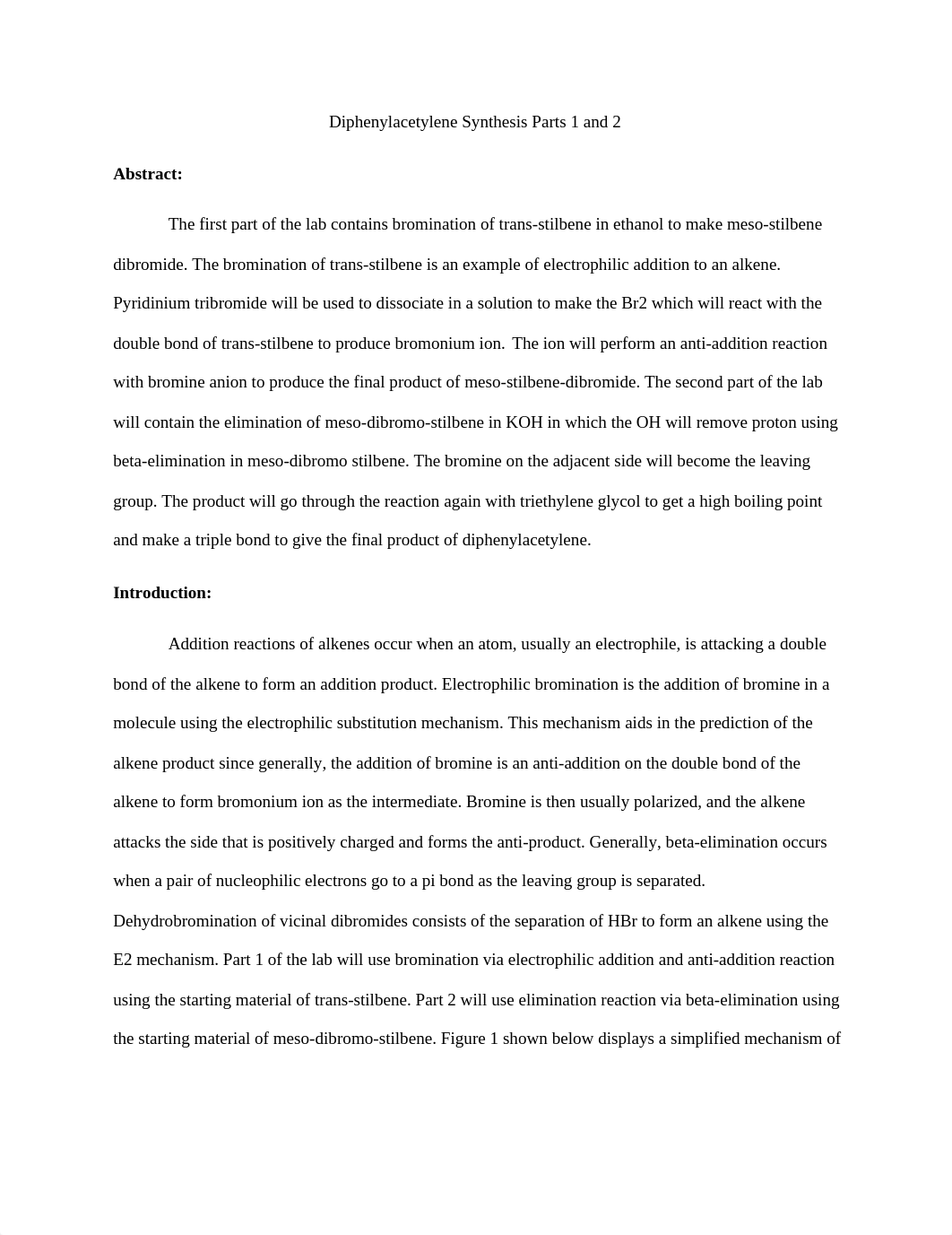 Diphenylacetylene Synthesis Parts 1 and 2.docx_dj5rfgki0sr_page1