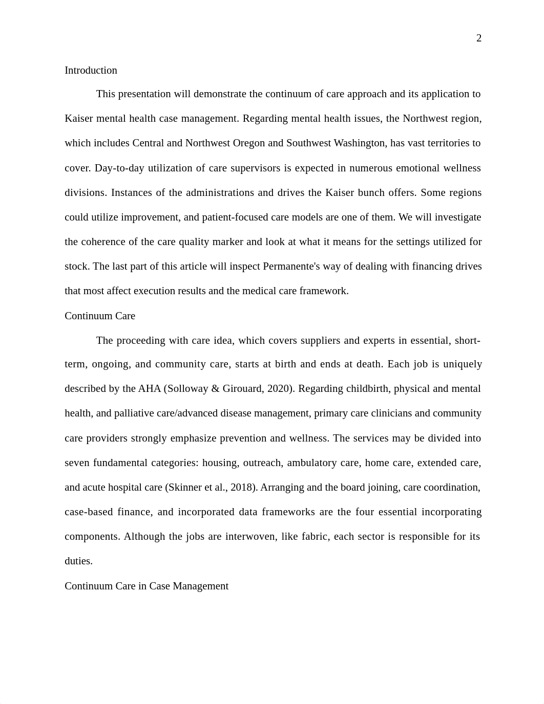 Collaboration for Improving Outcomes- Continuum of Care.docx_dj5yoya61es_page2