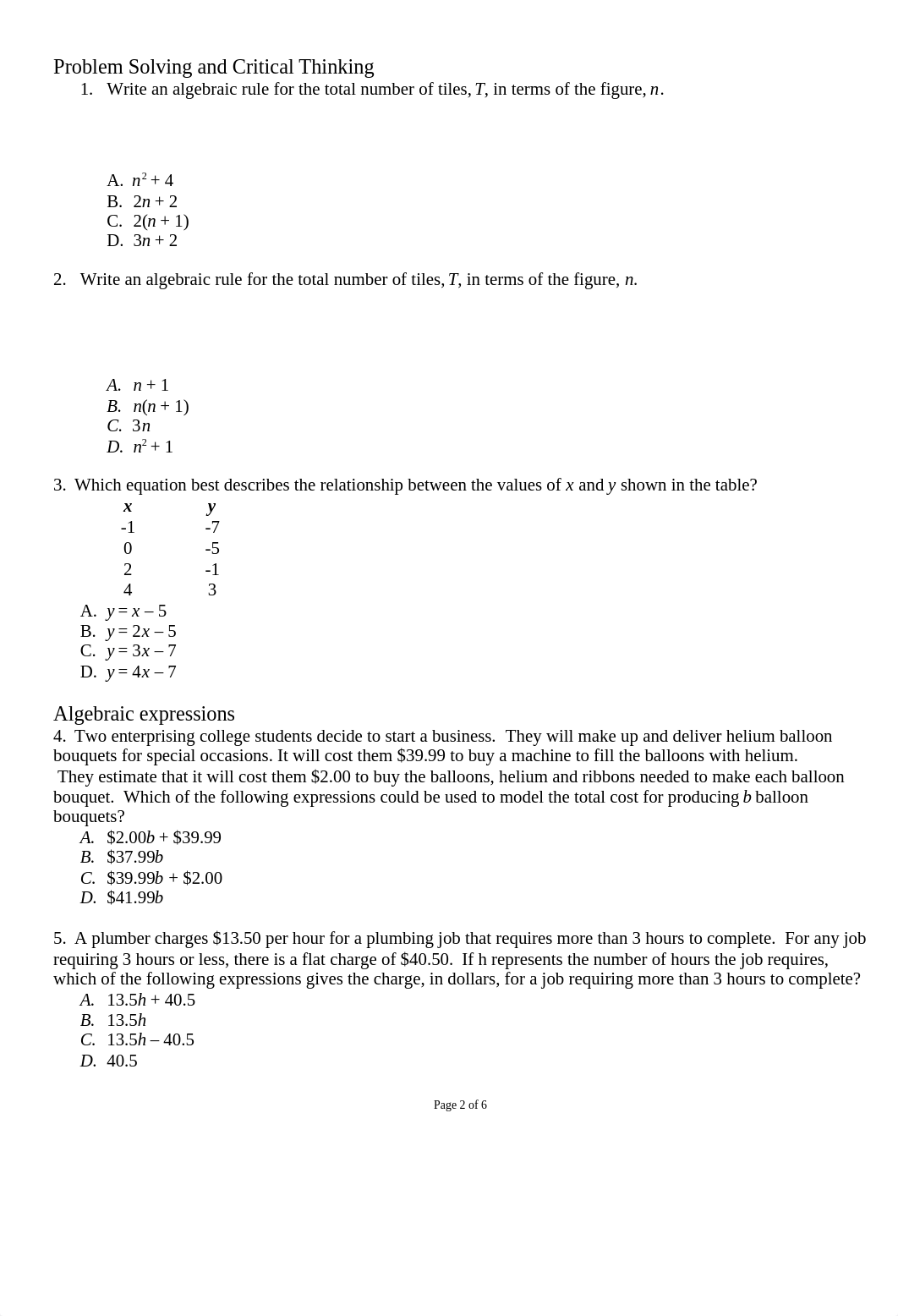 College Algebra Midterm Study Guide Sem1_dj6jsg4eubi_page2