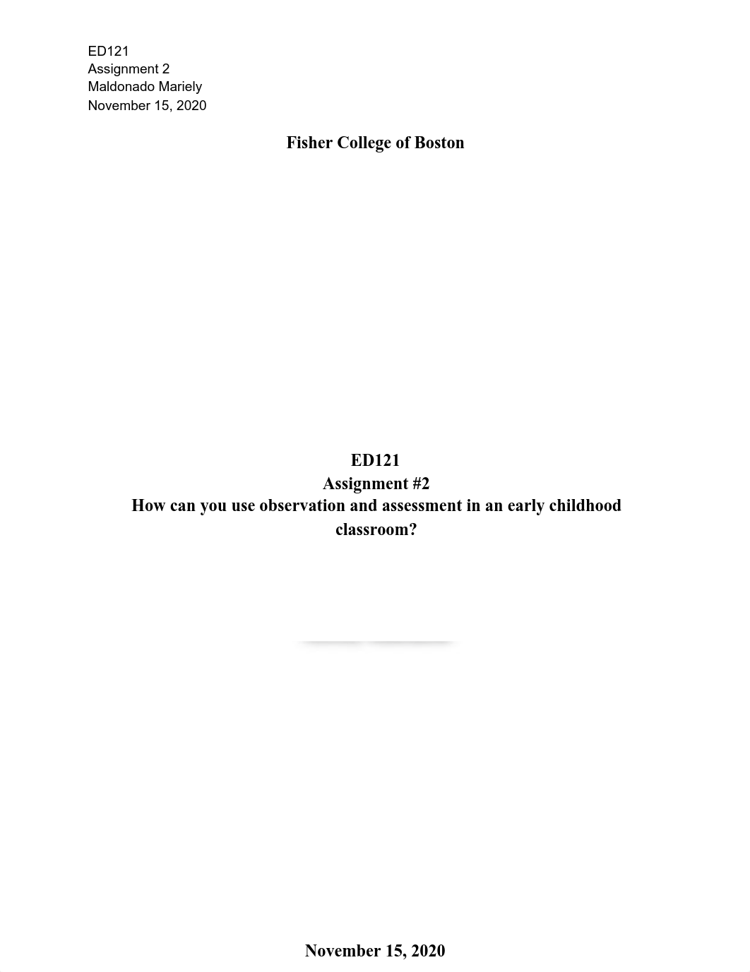 Assignment #2 How can you use observation and assessment in an early childhood classroom_.pdf_dj6p3p1kz3x_page1