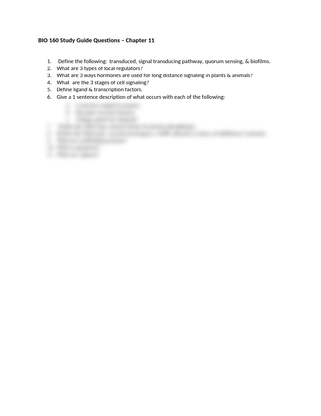 BIO 160 Study Guide Questions - 11_dj6wilhrpyu_page1