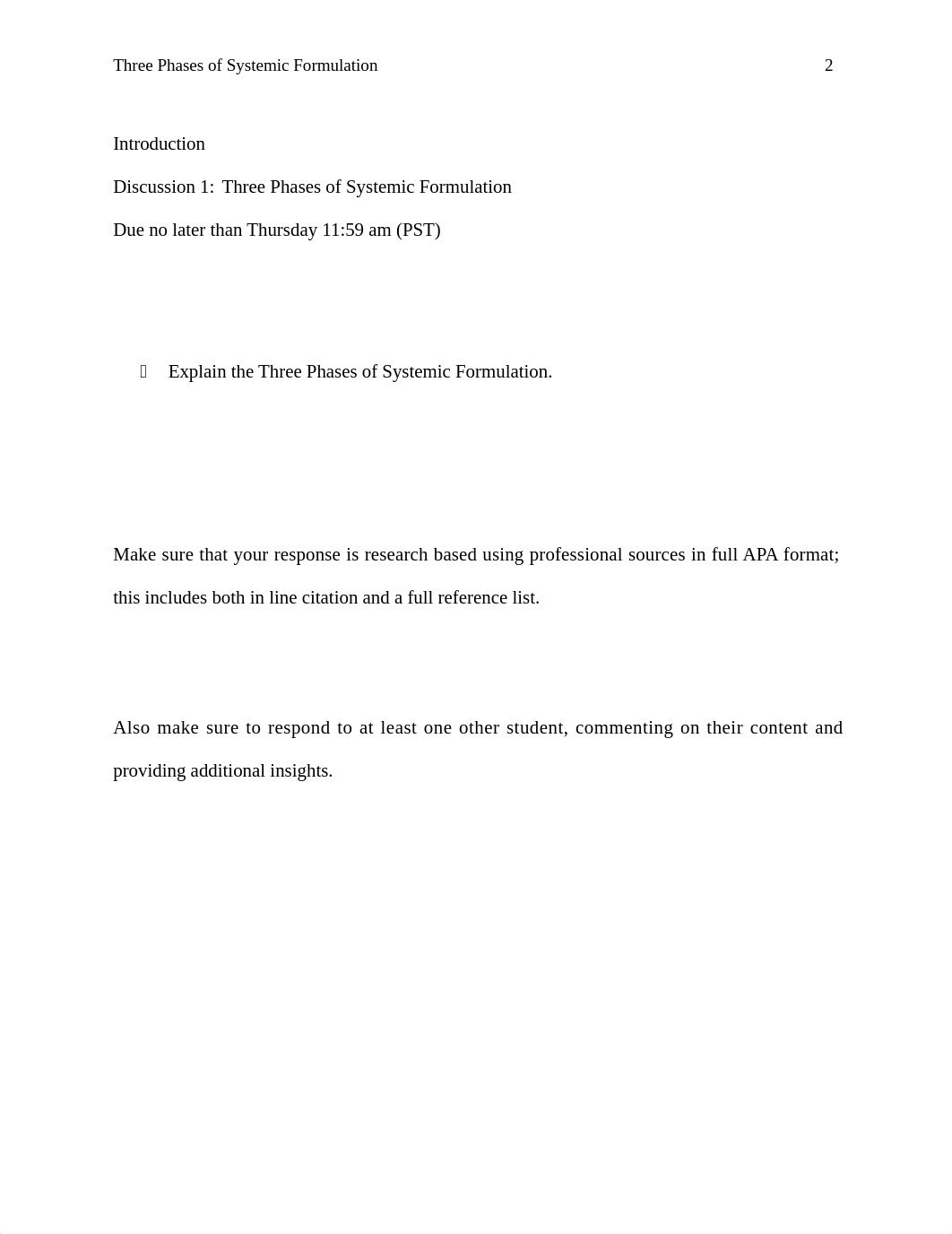 Discussion 1 - Three Phases of Systemic FormulationEssay.docx_dj7c9vy1c0p_page2