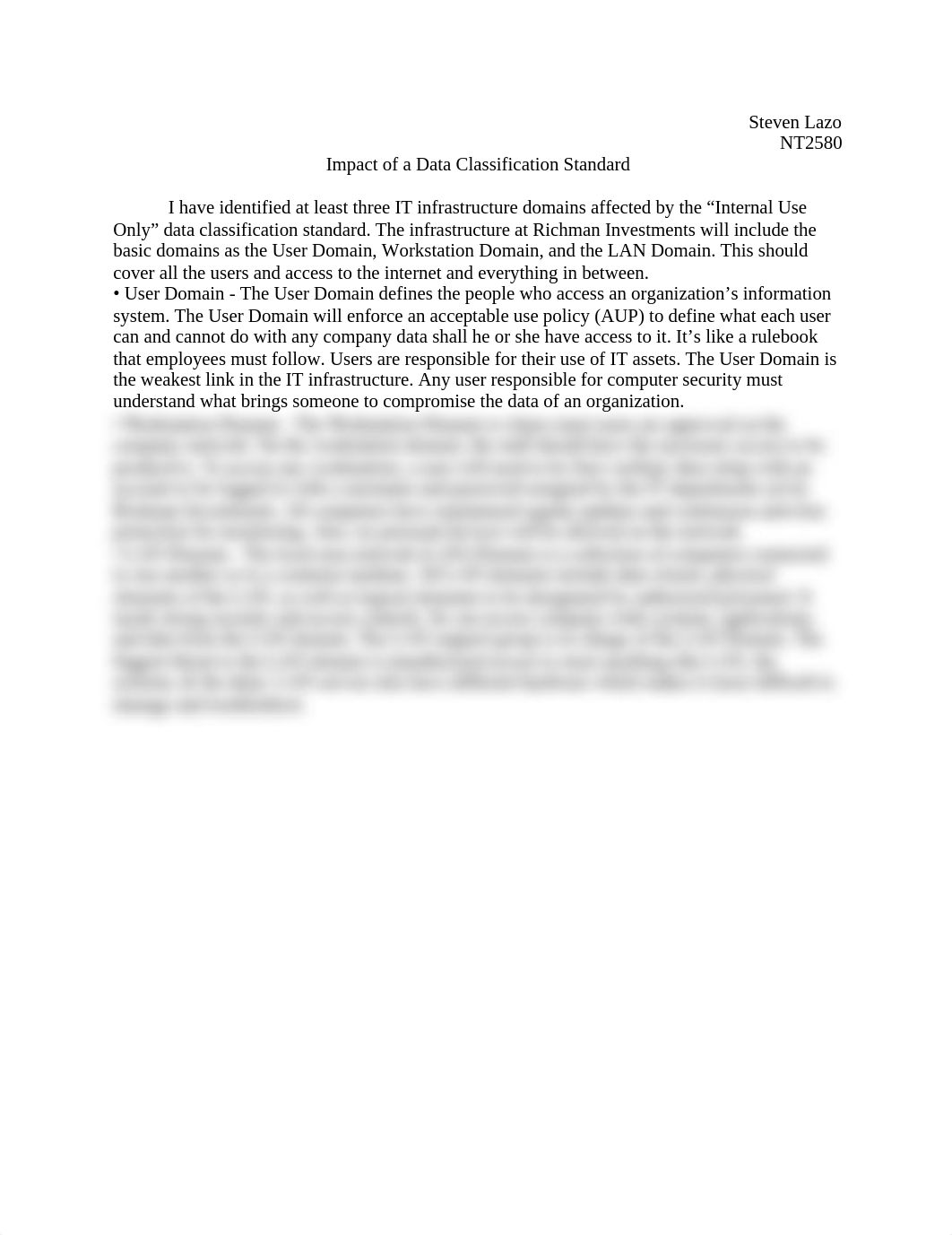 Impact of a Data Classification Standard_dj7hsweesn5_page1