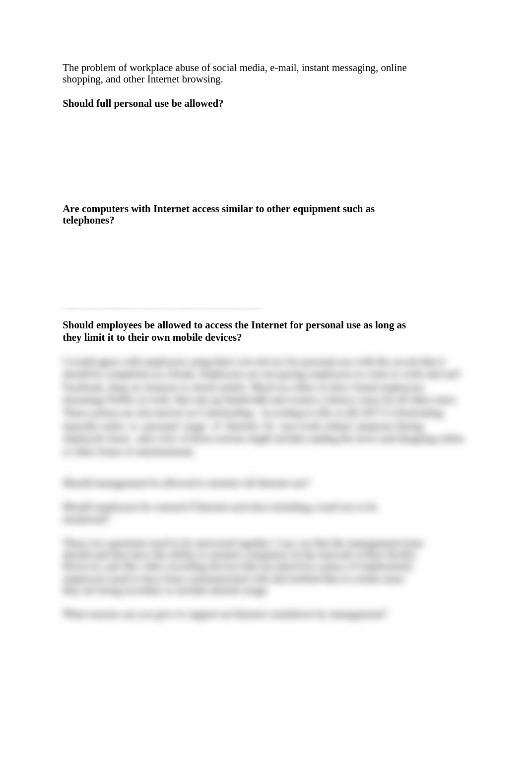 Discussion 3 The problem of workplace abuse of social media.docx_dj813p2a9fz_page1