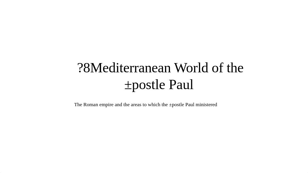 Mediterranean World of the Apostle Paul.pdf_dj8ejki4me2_page1