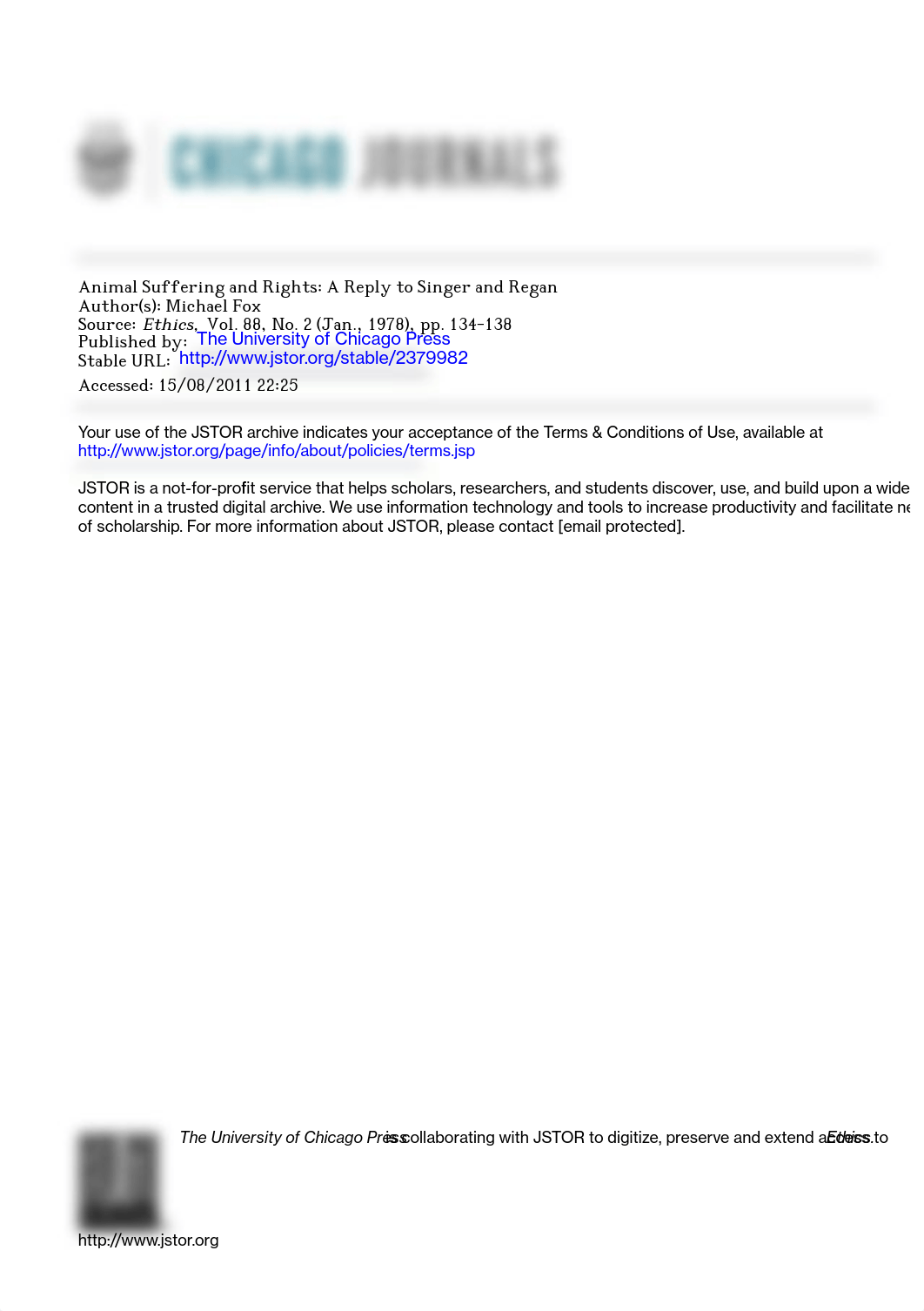 Animal Suffering and Rights--A Reply to Singer and Regan - Fox_dj8hh05k1mu_page1