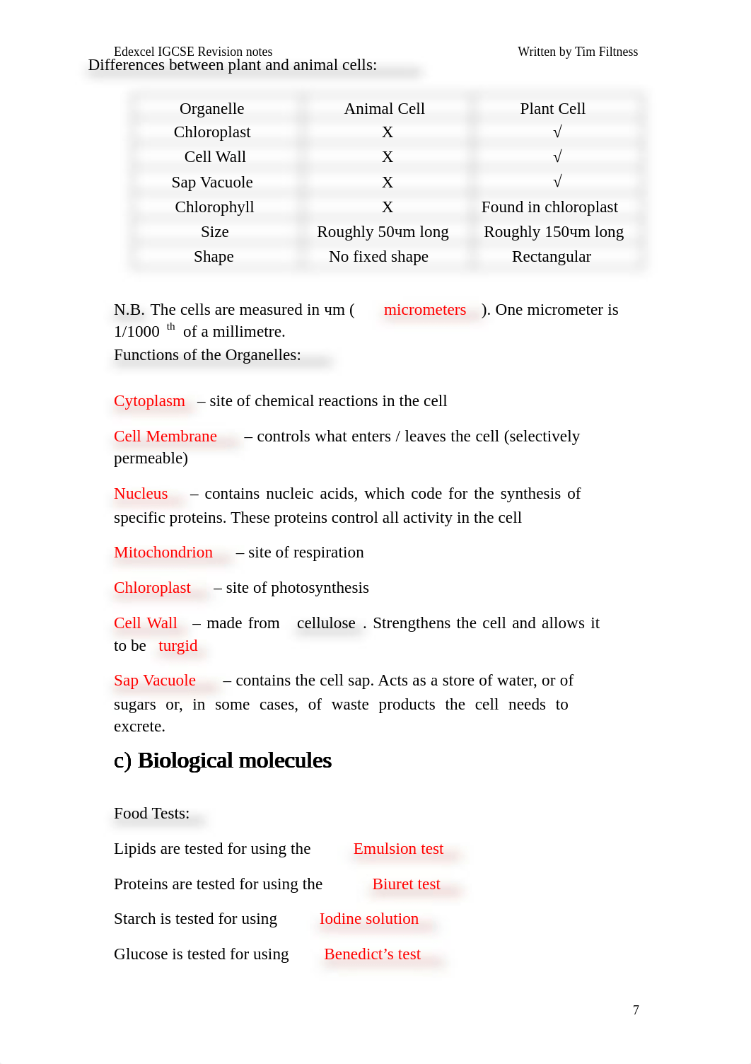 Edexcel IGCSE Notes Section 2- Structures and Functions in Living Organisms.pdf_dj8j0volxep_page3