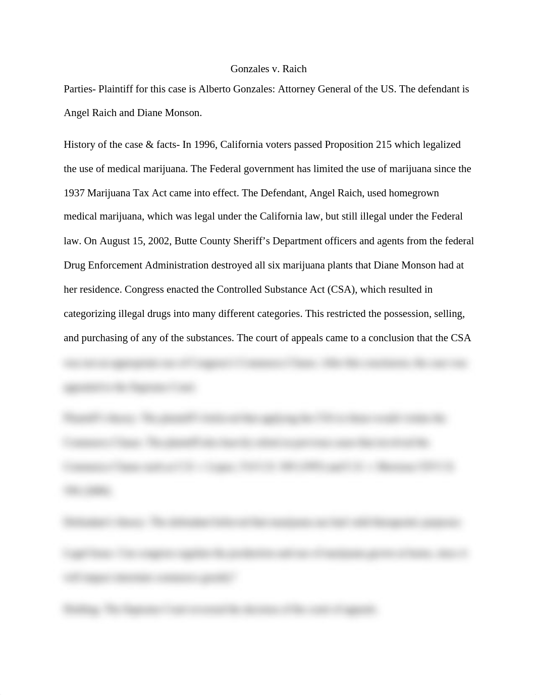 Gonzales v. Raich case study.docx_dj8kkopj35f_page1