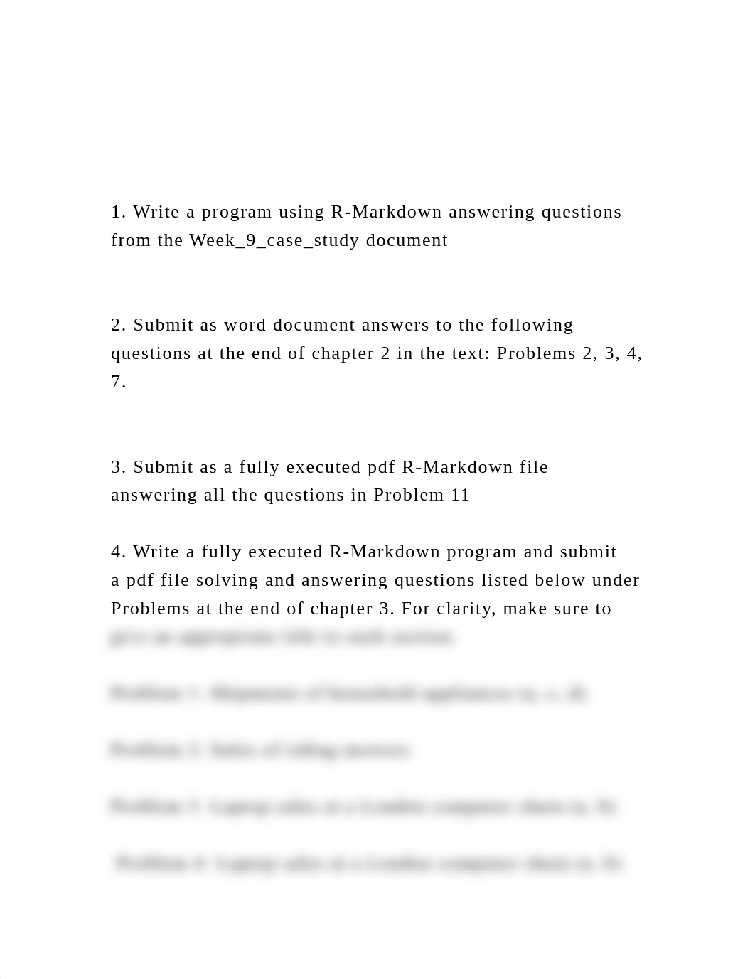 1.  Write a program using R-Markdown answering questions from .docx_dj8rnk40fcv_page2