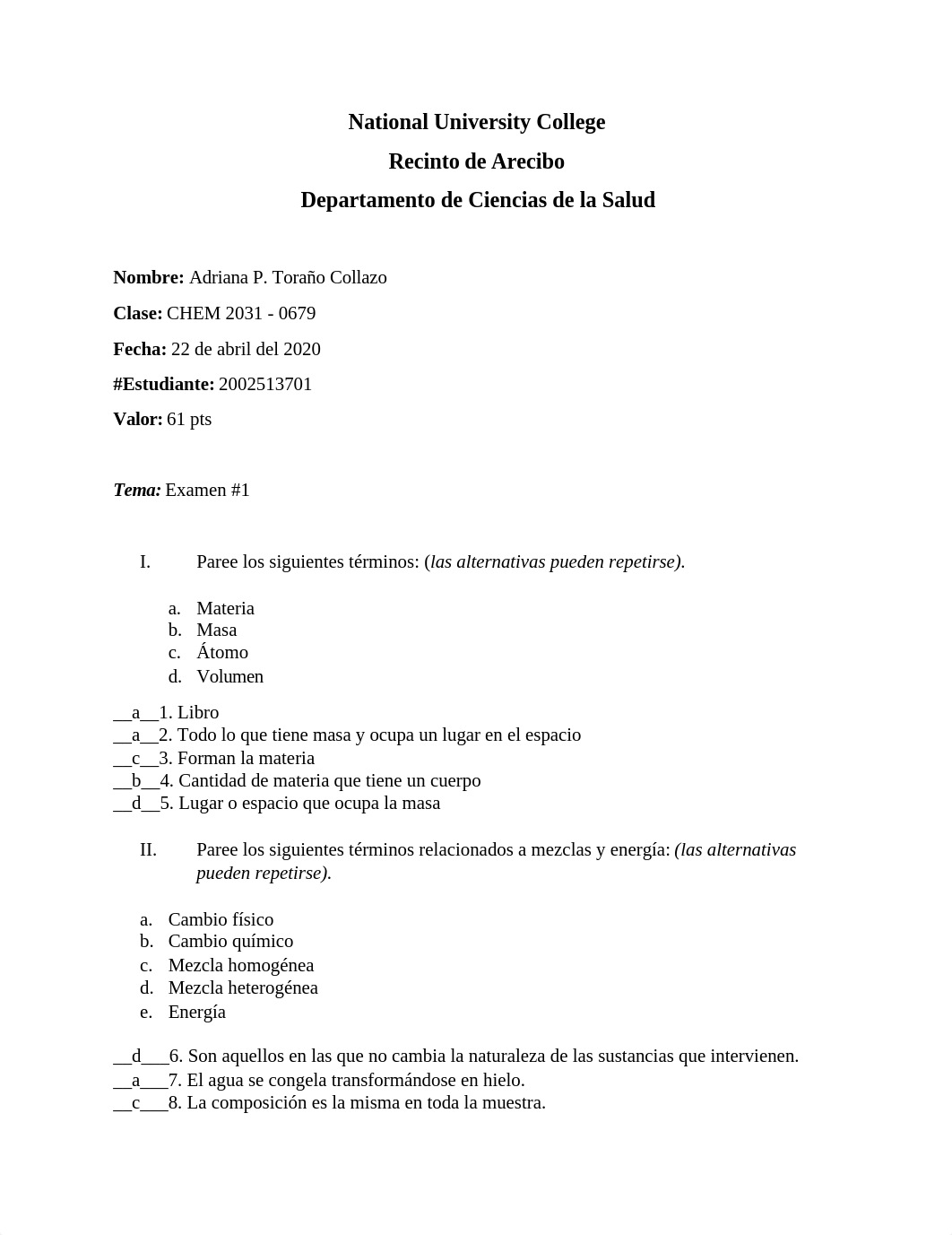 Examen #1 Cifras significativas Materia Energía Temperatura Atomos.doc_dj8xmfgs4f1_page1