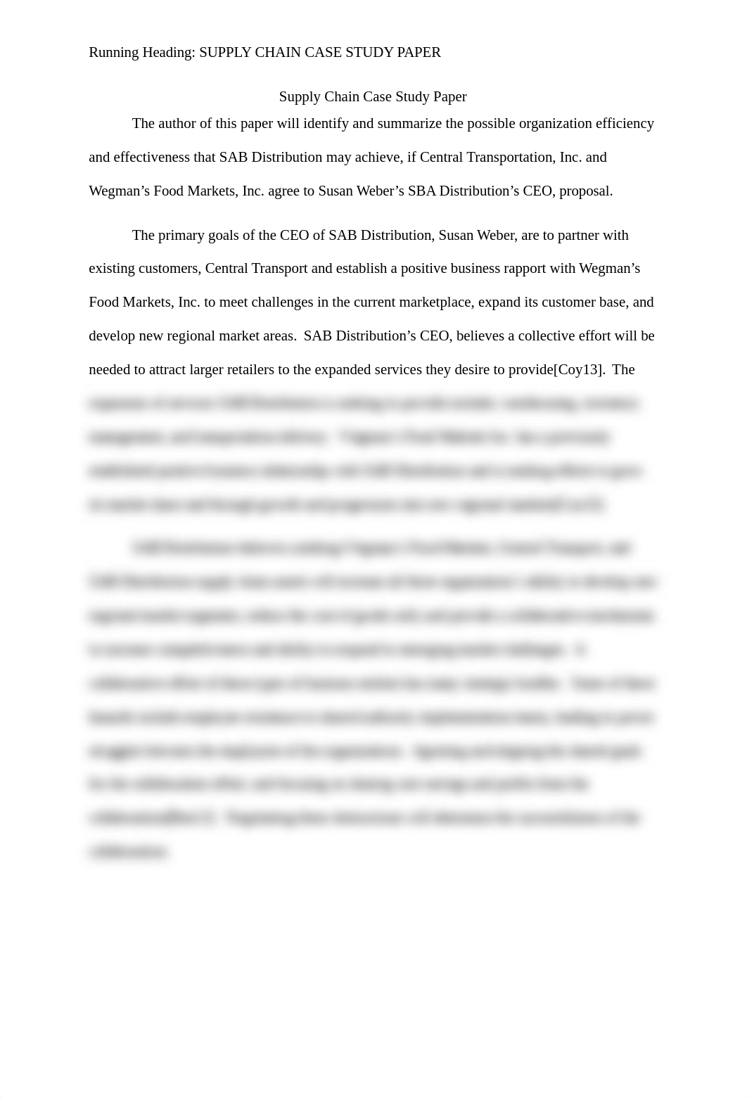 Logistics Management Week 1 Supply Chain Case Study  Paper.docx_dj8yz089vju_page2