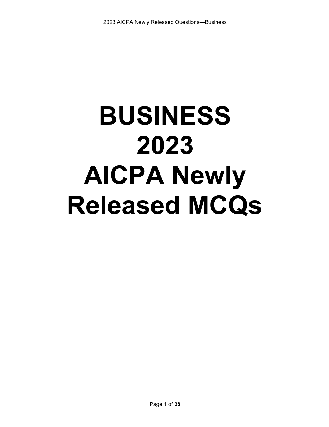 2023 AIPCA Released Questions for BEC_with answer from BEcker.pdf_dj94dxutgrg_page1