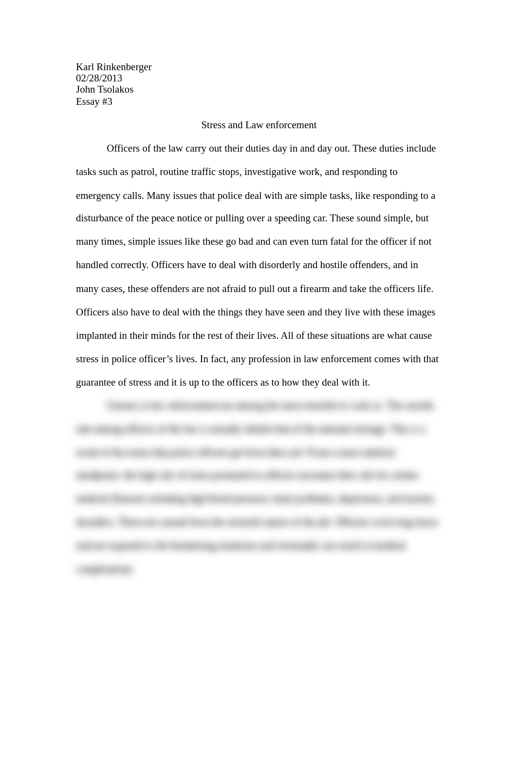 Stress and Law Enforcement Essay_dj96wo0ya4b_page1