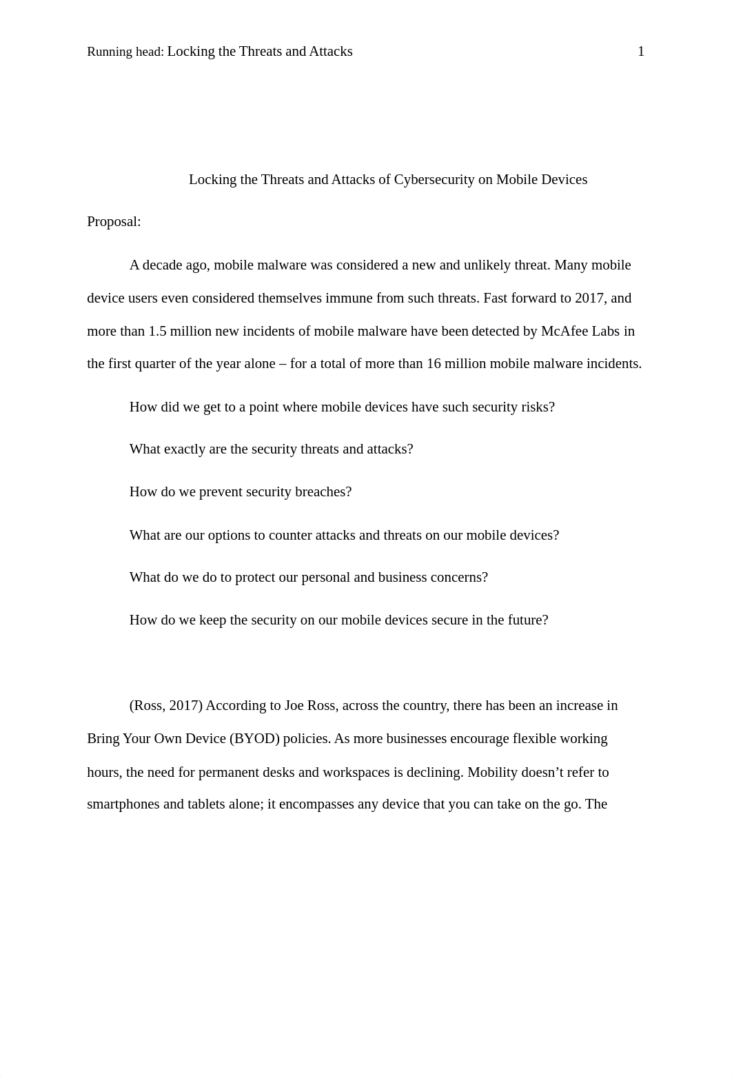 Locking the Threats and Attacks of Cybersecurity on Mobile Devices Paper 4.1.docx_dj9vdaor7mz_page1