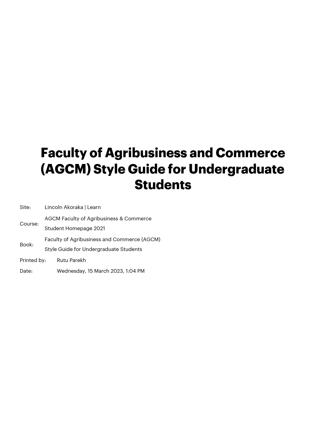 Faculty of Agribusiness and Commerce (AGCM) Style Guide for Undergraduate Students.pdf_dja6dto01sx_page1