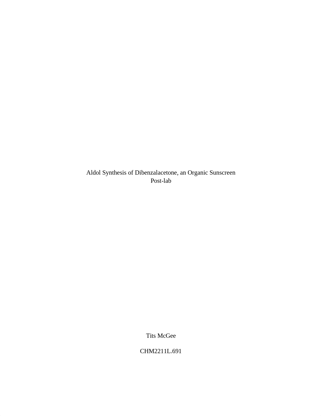 Aldol Synthesis of Dibenzalacetone, an Organic Sunscreen.docx_dja9udo83mc_page1