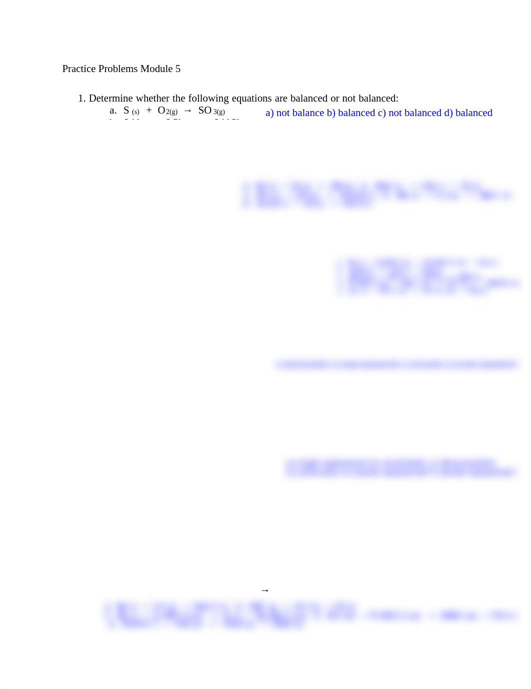 Module 5 Practice Problems with Answers excludes limiting reactant WRITTEN IN ANSWERS.pdf_djab14d8zjq_page1