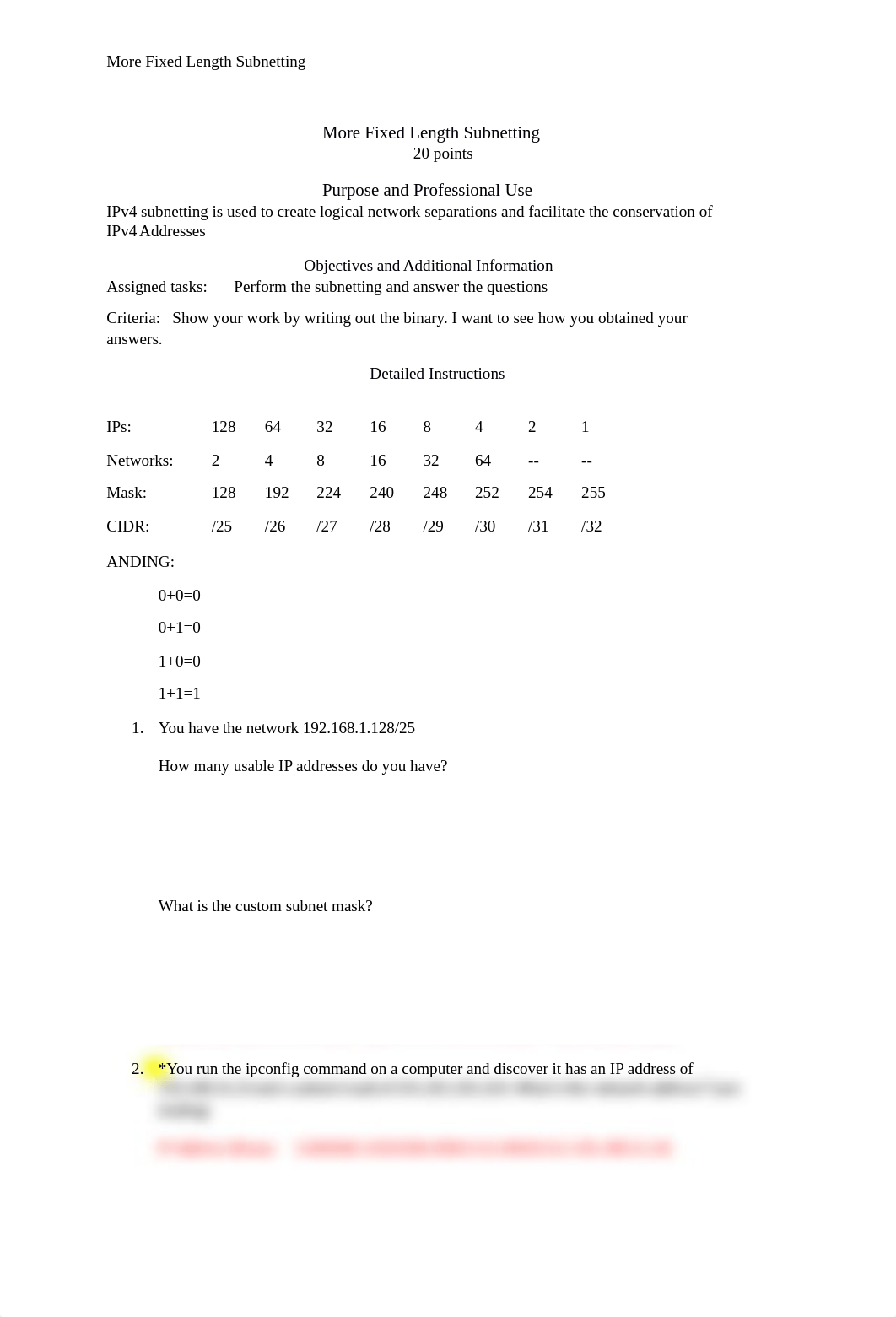 More Fixed Length Subnetting.docx_djac1za43mw_page1