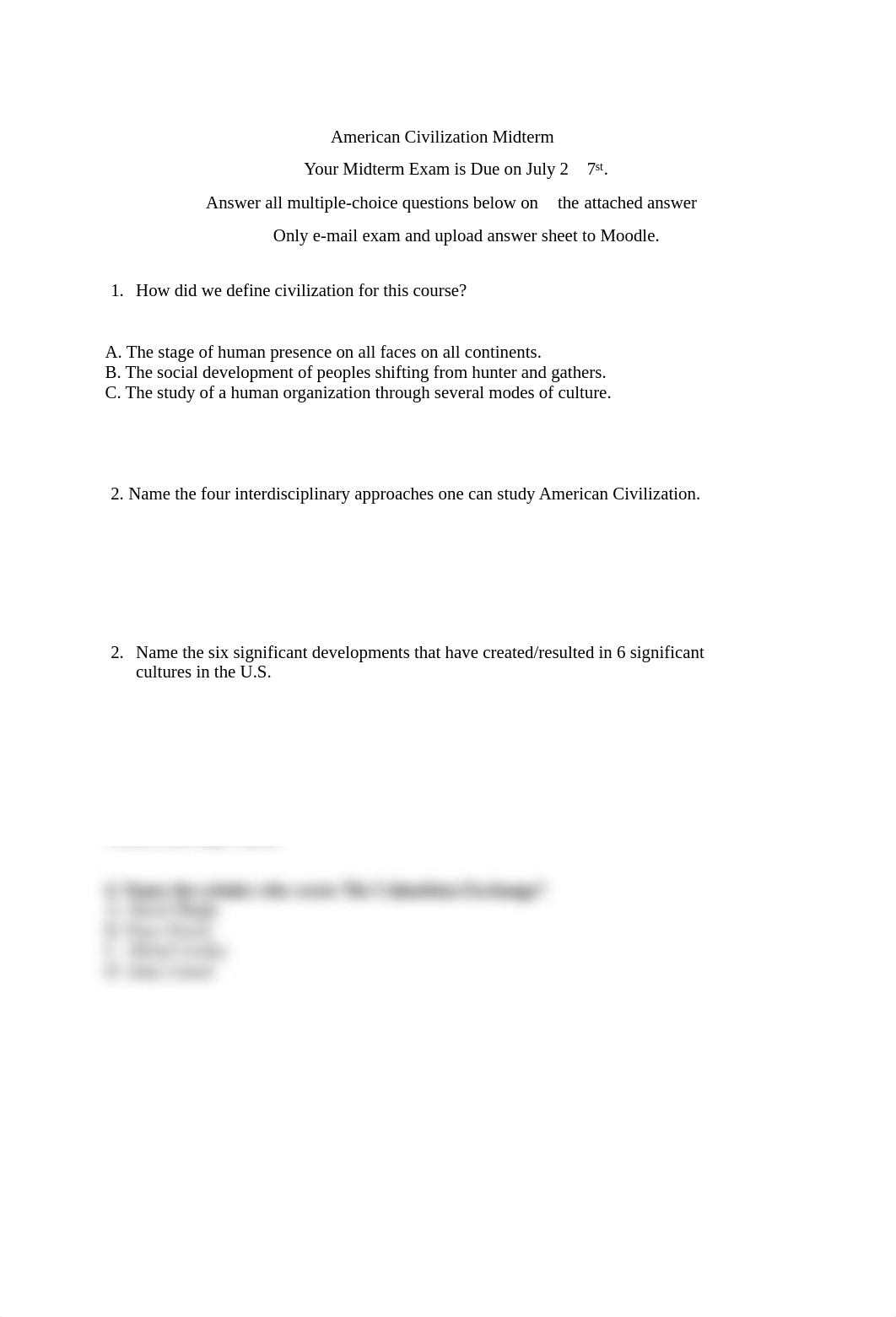 Summer American Civilization Midterm.pdf_djb0y3ib5ny_page1