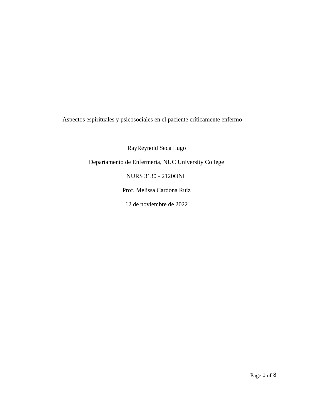 Tarea 2.1 Aspectos espirituales y psicosociales en el paciente críticamente enfermo.docx_djb2izx30vd_page1