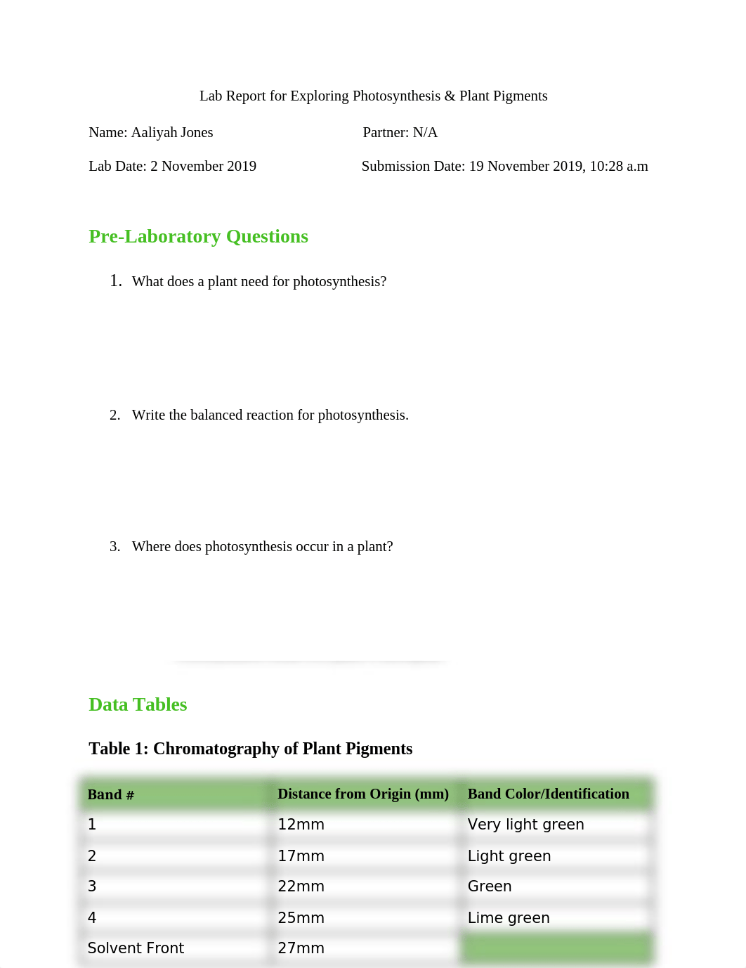 Lab Report for Exploring Photosynthesis & Plant Pigments.docx_djbfb227t1i_page1