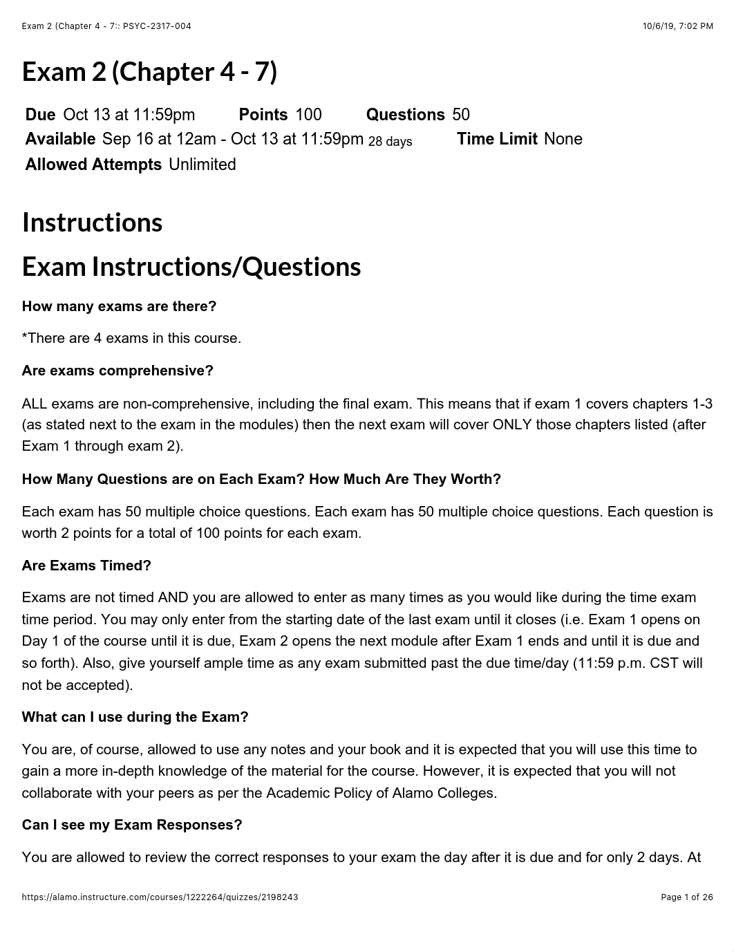 Exam 2 (Chapter 4 - 7): PSYC-2317-004.pdf_djbouextpxj_page1