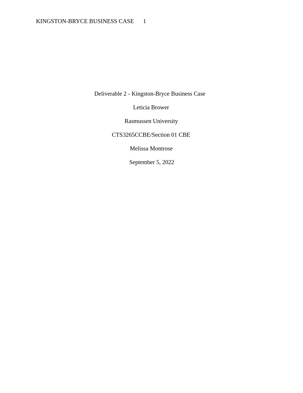 Deliverable 2 - Kingston-Bryce Business Case  .docx_djbrfcacejh_page1