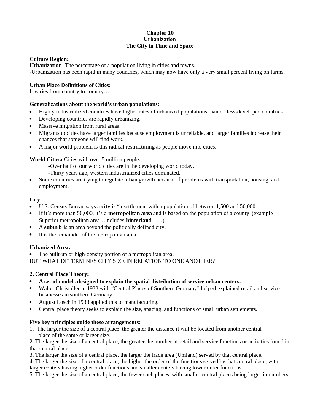 Chapter 10 Notes - Urbanization_djbryrgi3av_page1