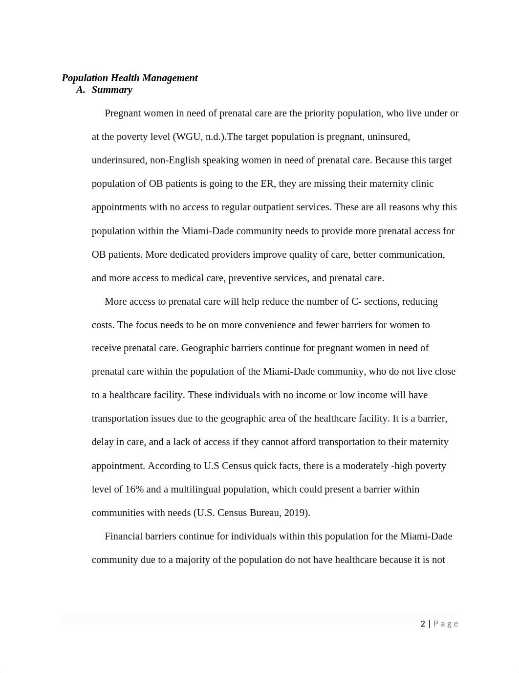 Population Health Management MWoolard-C984 Task2.docx_djch0luucmw_page2