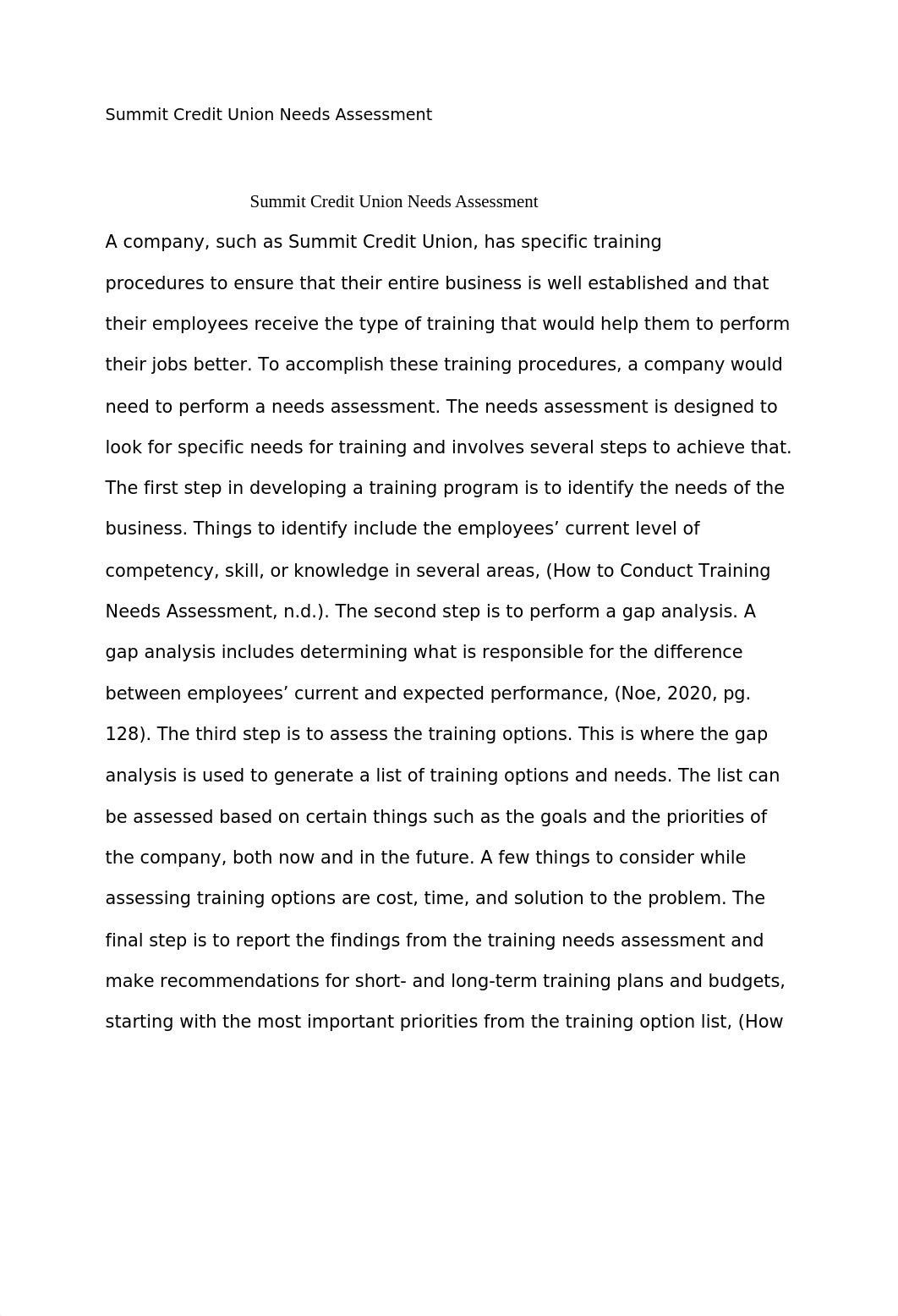 Summit Credit Union Needs Assessment.docx_djco1qa0810_page2