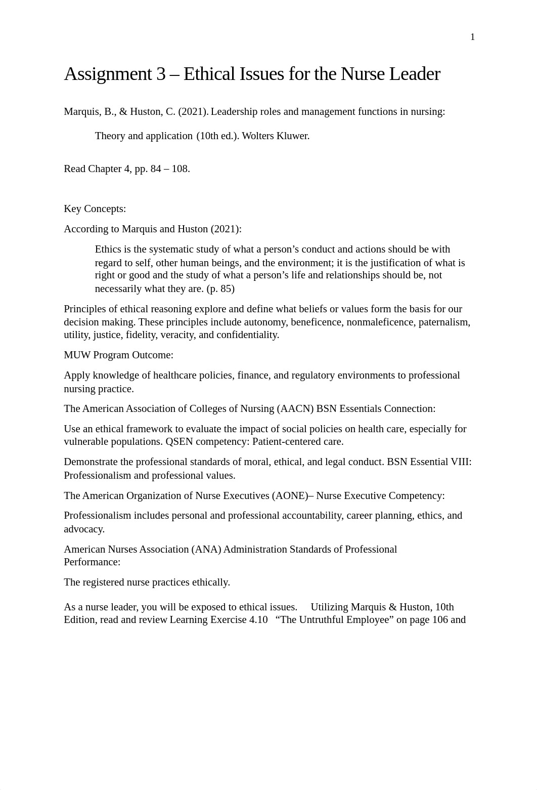 Ethical Issues for the Nurse Leader Case Study.docx_djcu0hflgie_page1