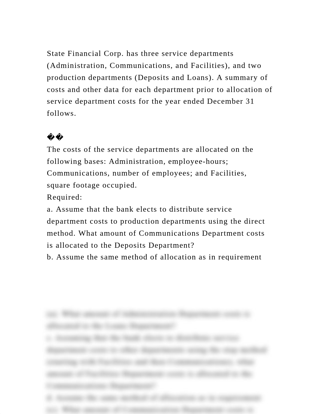 State Financial Corp. has three service departments (Administration,.docx_djd8cd4pb5z_page2