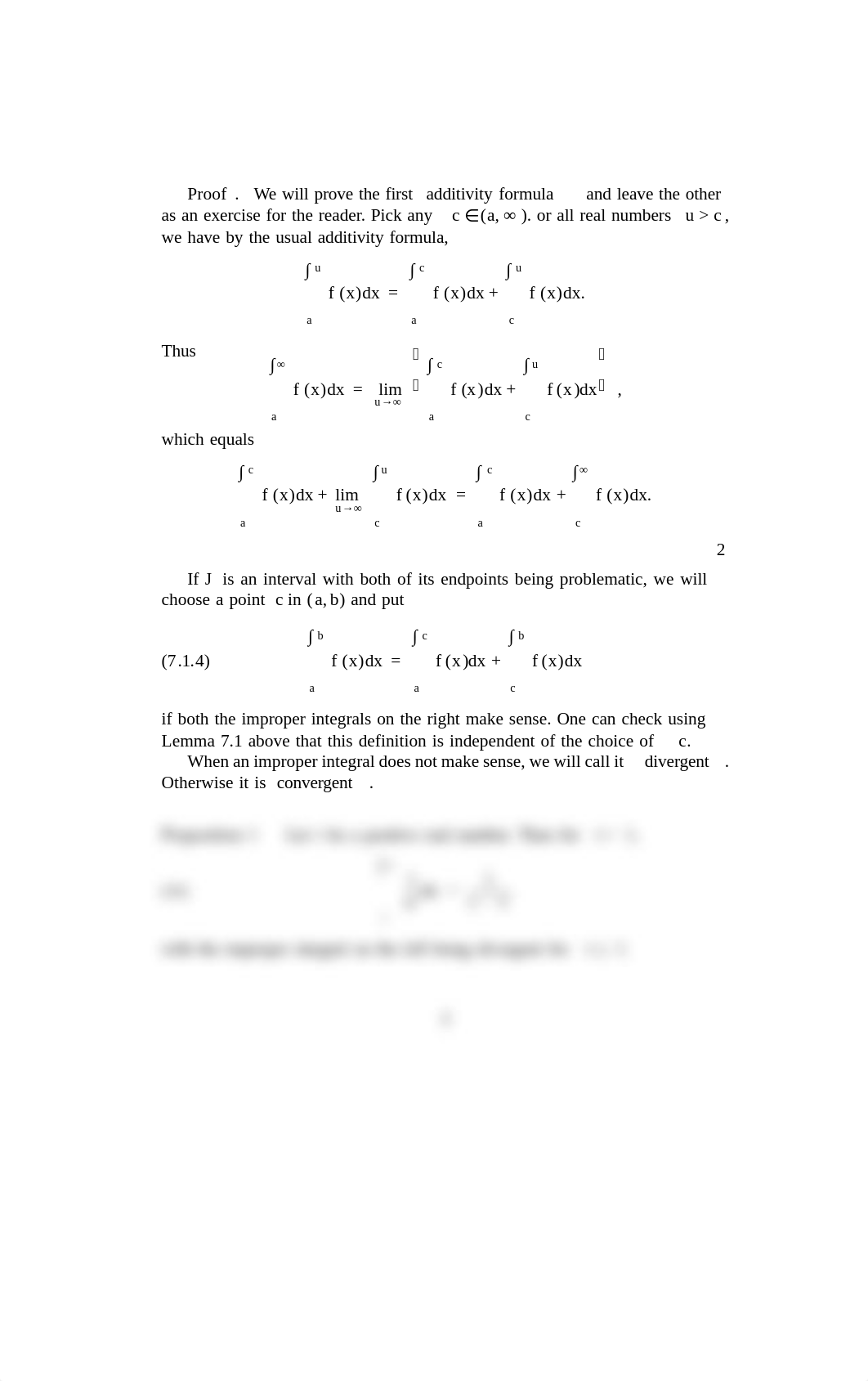 7 improper integrals, exp. log, arcsine and the integral test for series notes_djdbyrps11b_page3