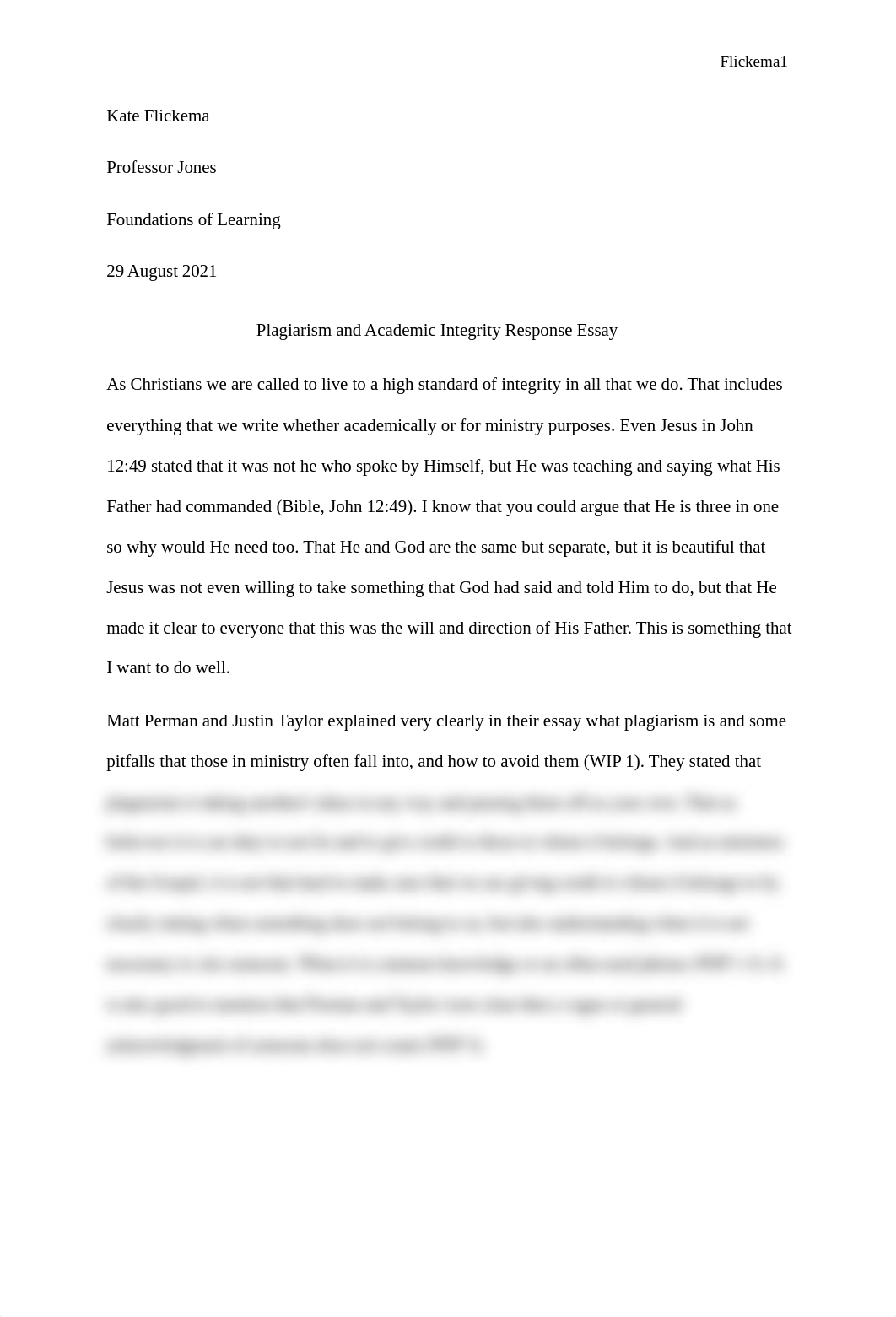 Plagiarism and Academic Integrity Response Essay.docx_djdjjfy9vpr_page1