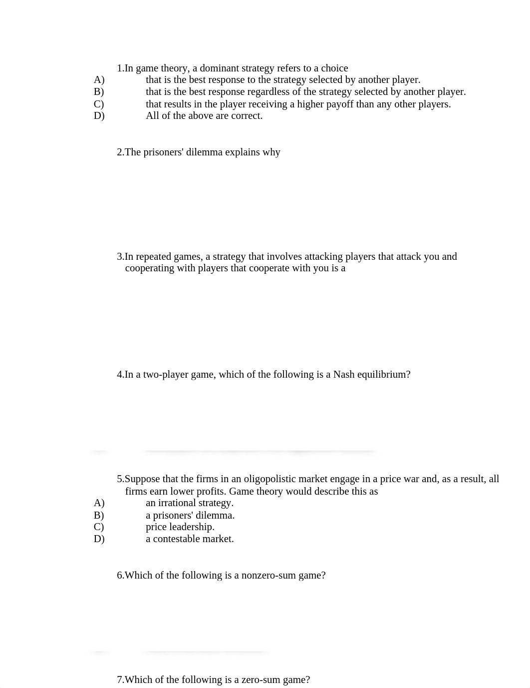 Chapter 11 Game Theory and Strategic Behavior_djdvp143glm_page1