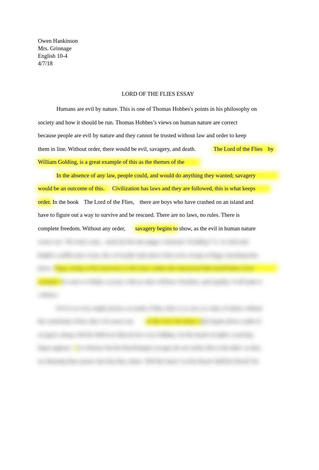 LORD OF THE FLIES ESSAY_dje4hu5tehx_page1