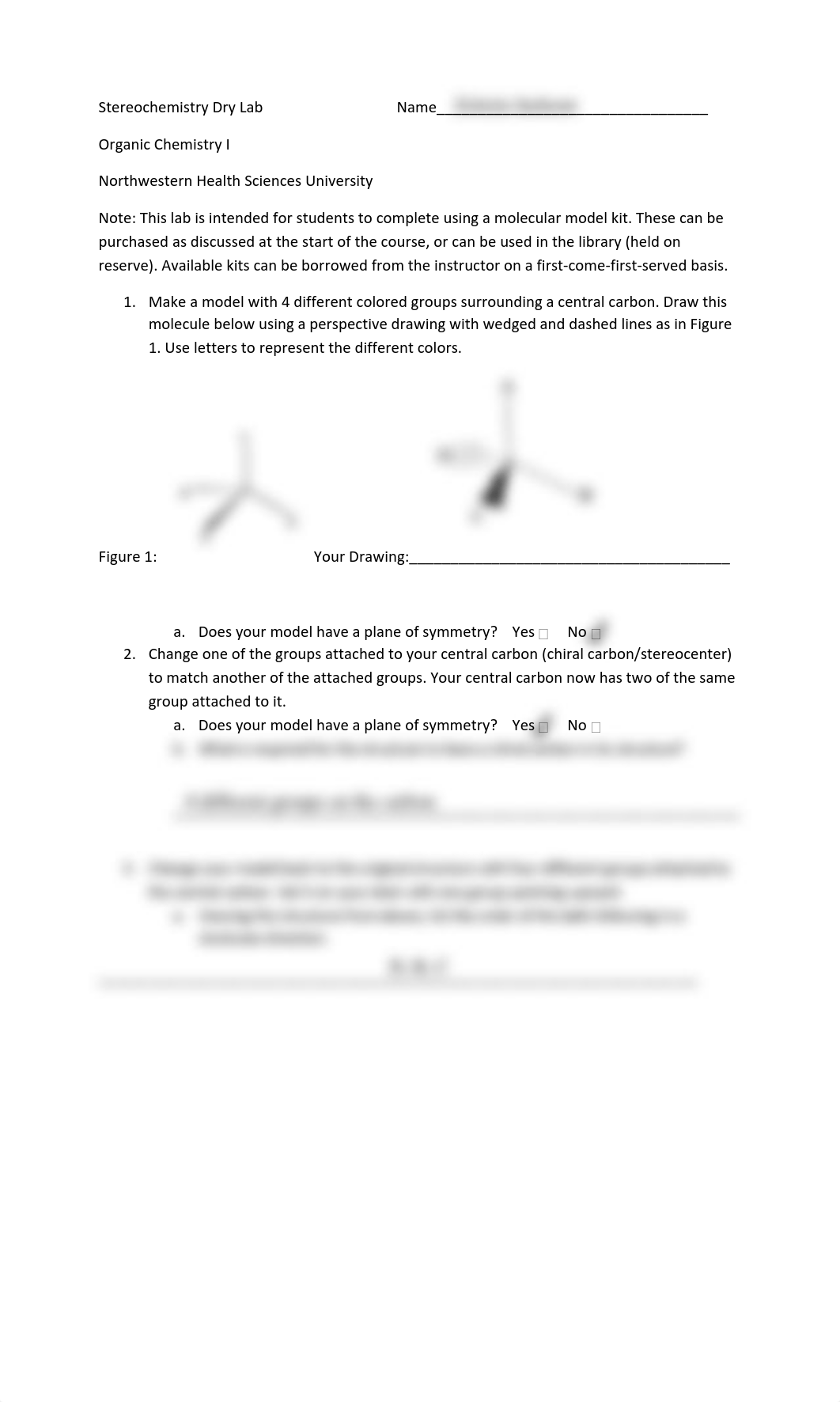 final Stereochemistry Dry Lab.pdf_dje70yw27y4_page1