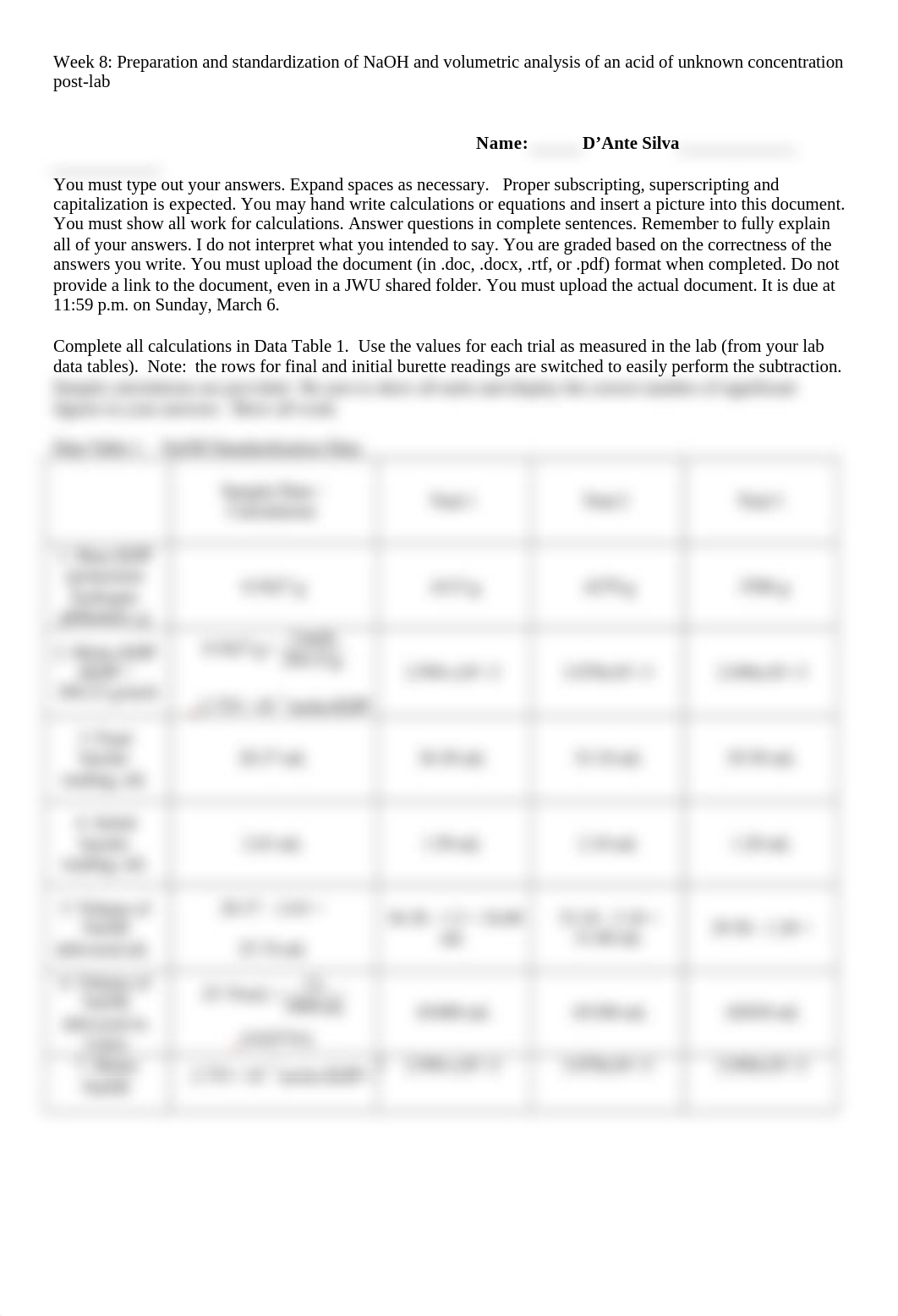 Week 8 Preparation and standardization of NaOH Post-lab report copy.docx_djekx1rgvaj_page1