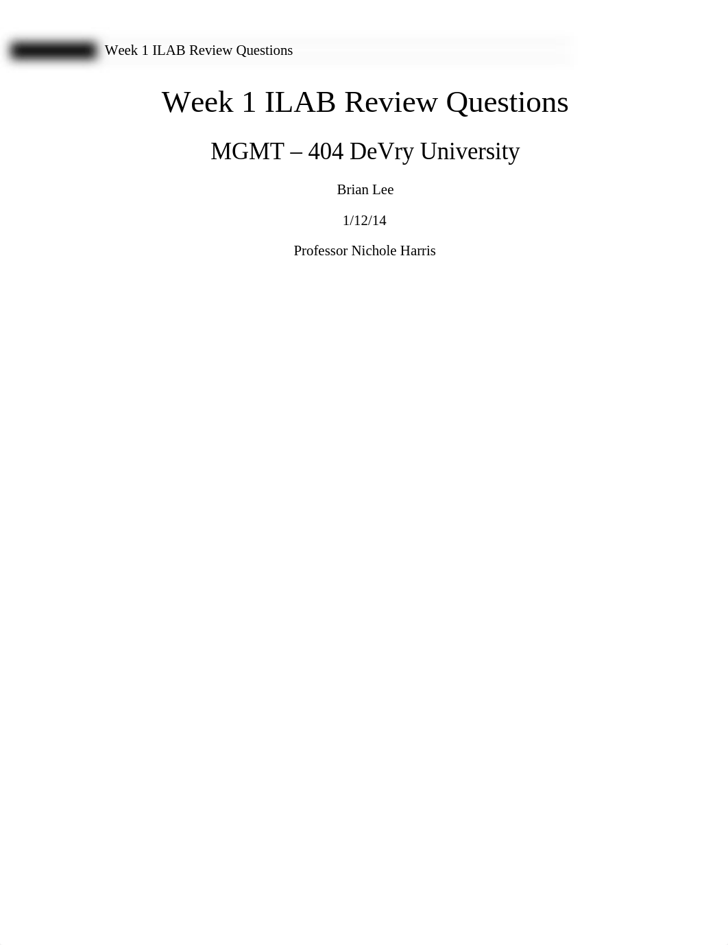 MGMT - 404 Week 1 ILAB Review Questions_djenx7as172_page1