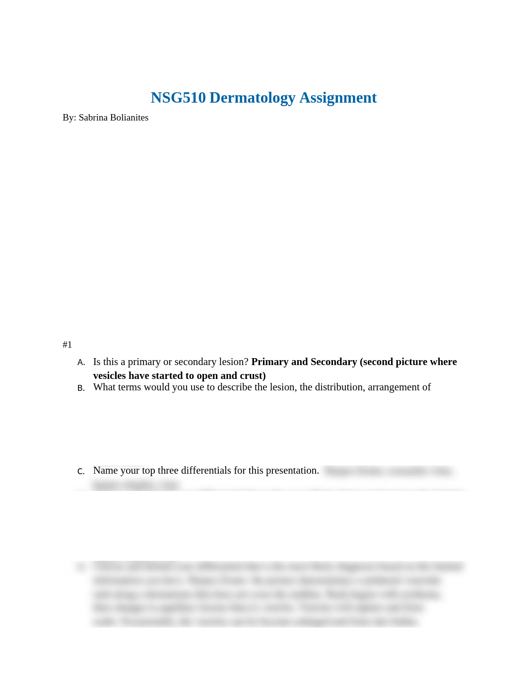 NSG510-M4-Dermatology Assignment 1_djett704cf0_page1