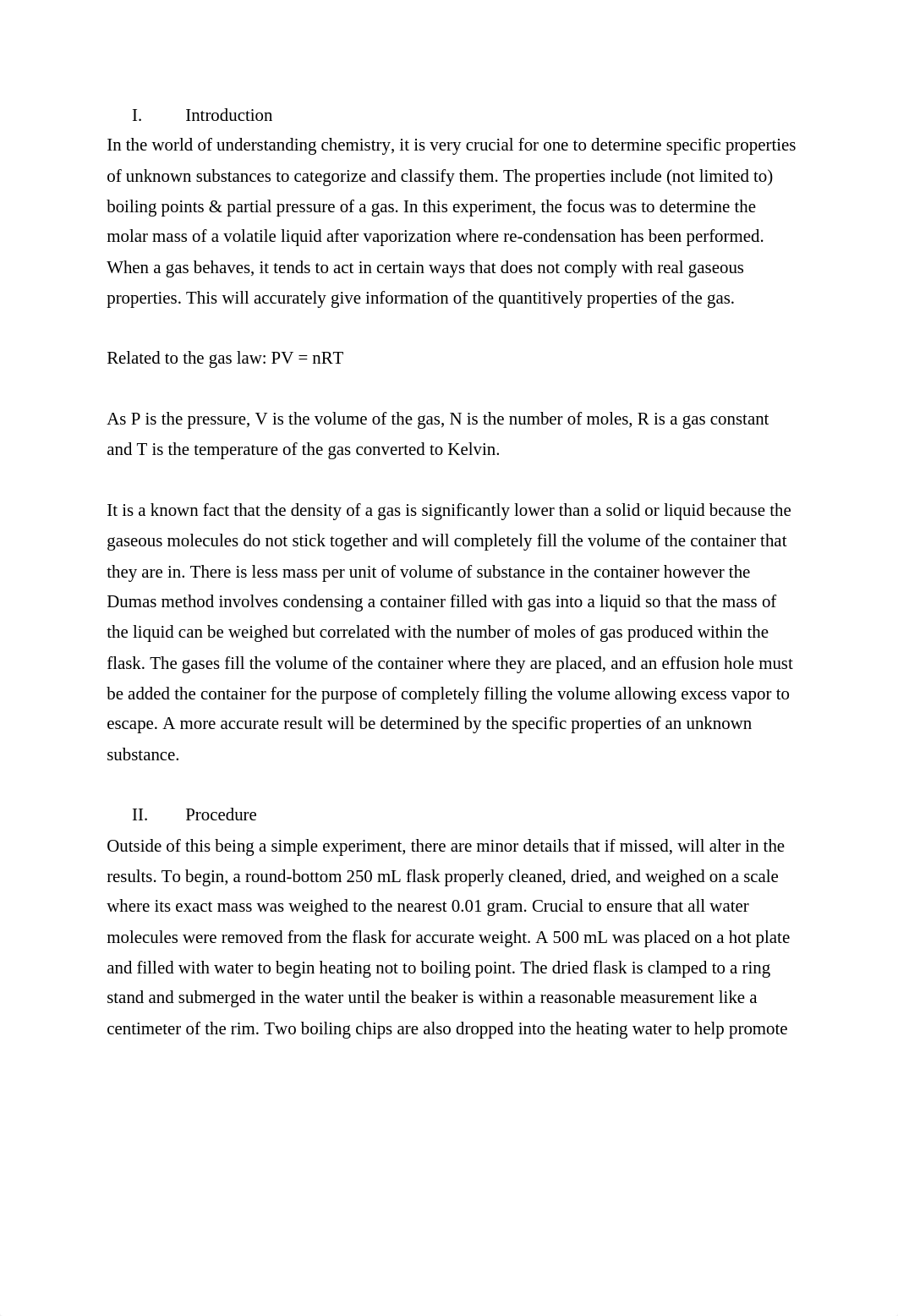 Molar Mass of a Volatile Liquid - Lab Report.docx_djey49xmst9_page2