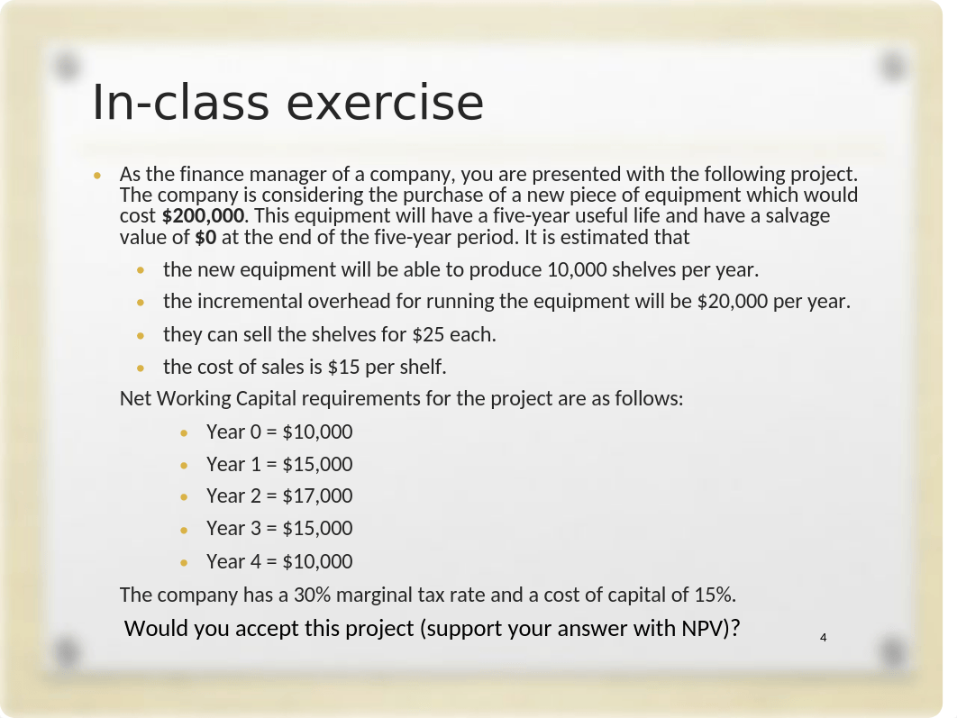 Lecture Note 7 - Capital Budgeting (Break-even, Sensitivity, Scenario).pptx_djf4h8g6bk8_page4