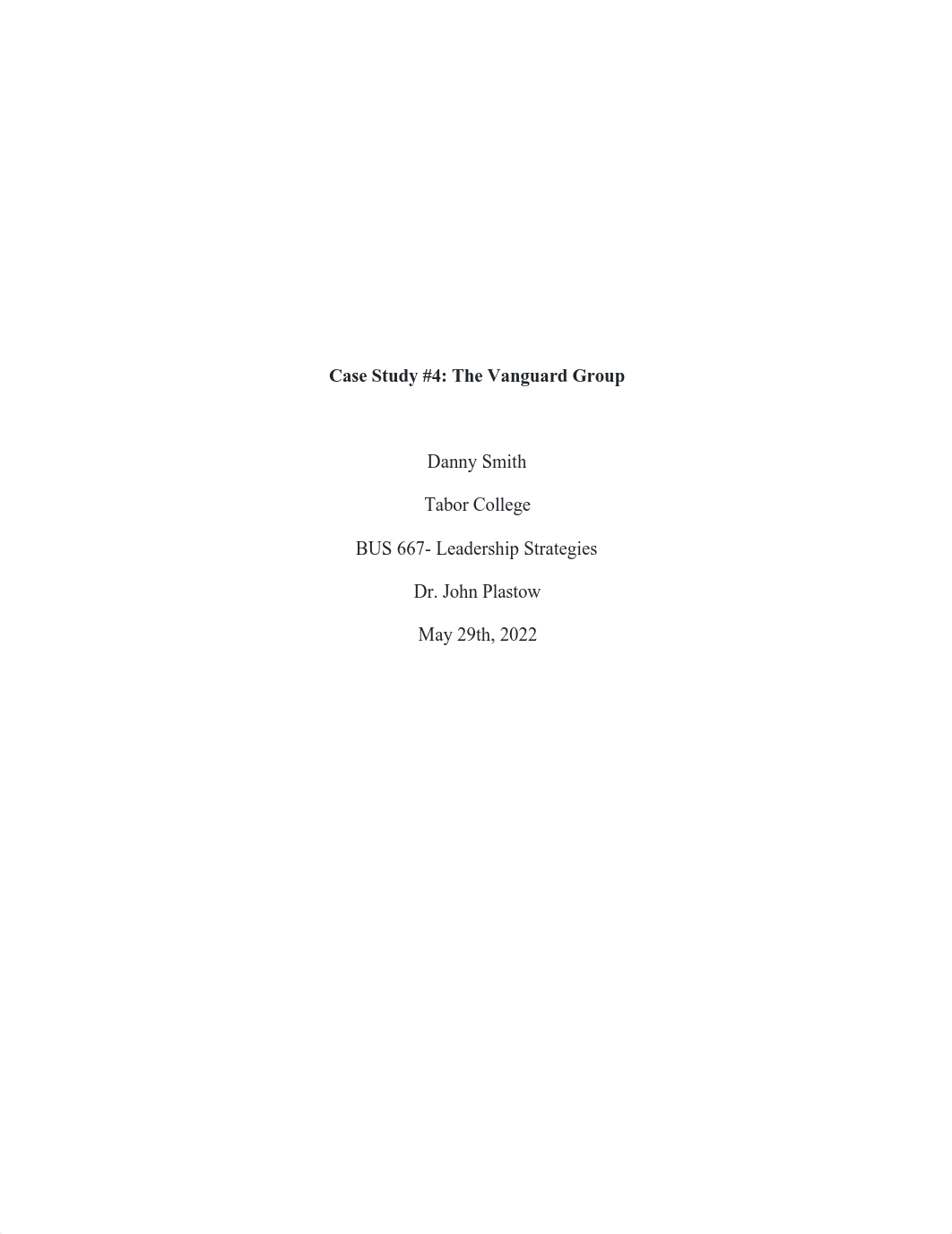 BUS667, Smith, Case Study #4_ The Vanguard Group.pdf_djfiwia4fqa_page1