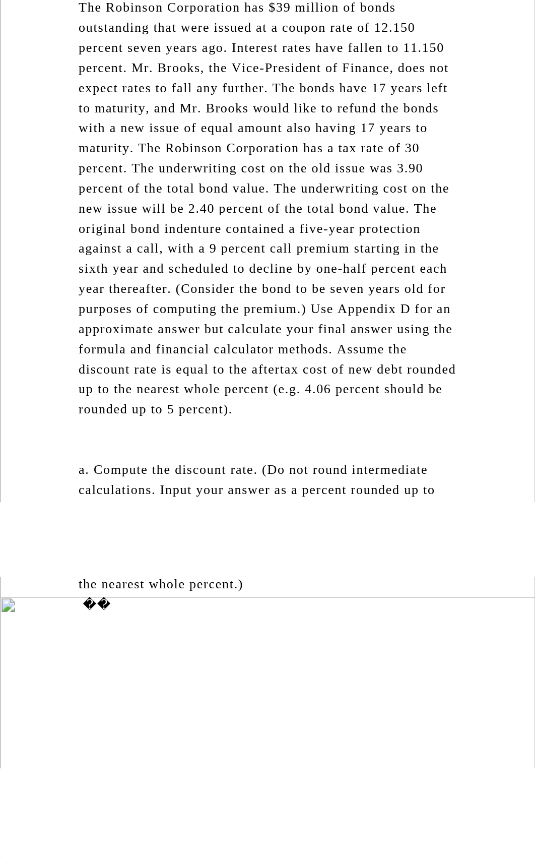 The Robinson Corporation has $39 million of bonds outstanding that w.docx_djfm5lnredd_page2