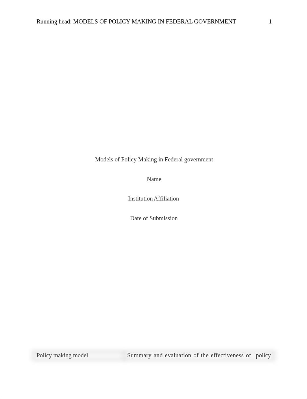 Models of Policy Making in Federal government.docx_djfnhr44sv4_page1