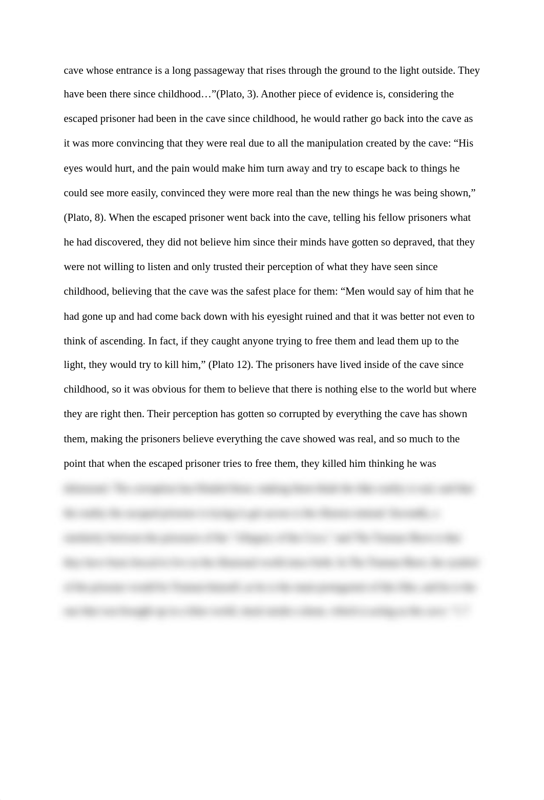 Final Comparative Essay of "Allegory of the Cave," and The Truman Show.pdf_djftf6s4fxf_page2