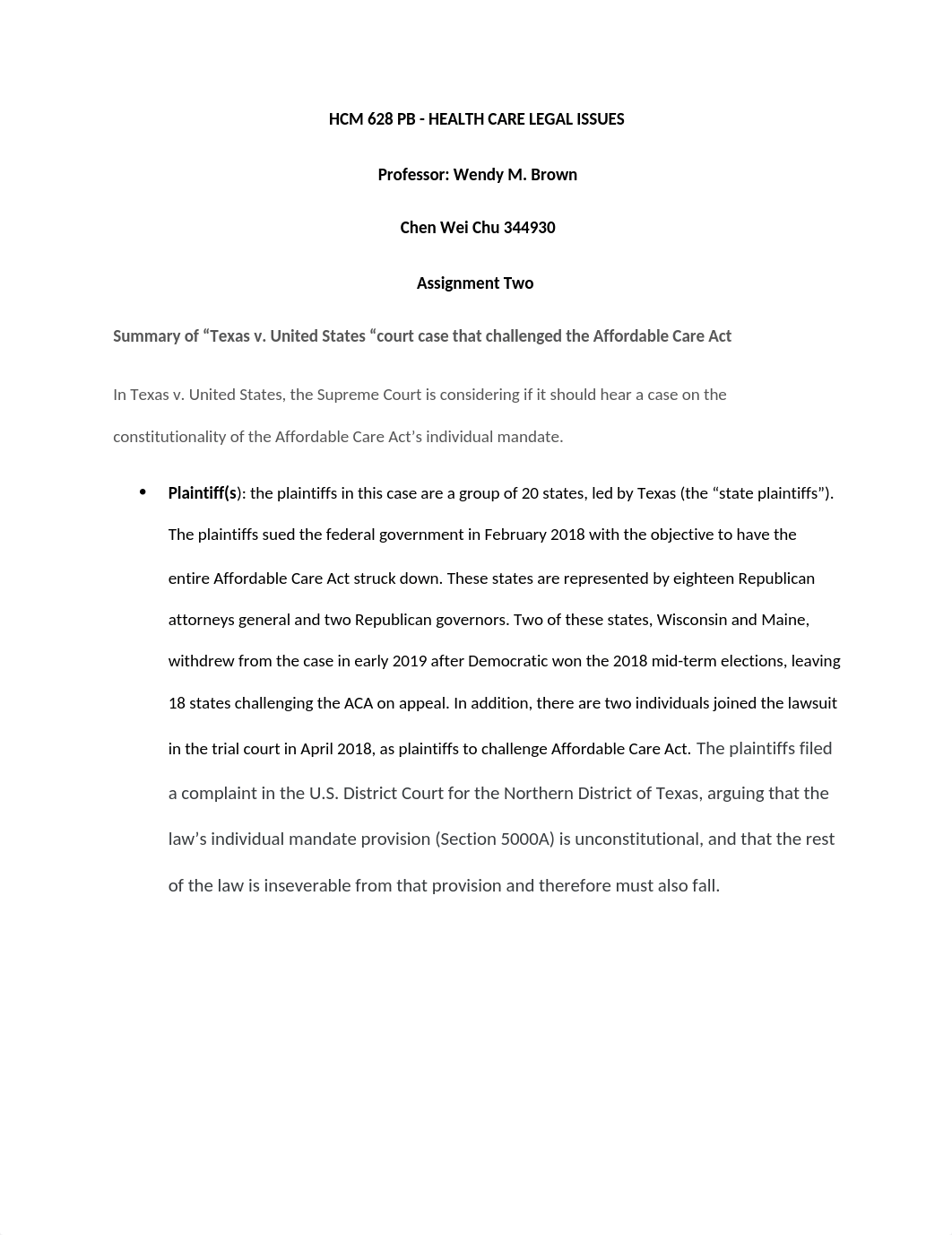 HCM 628 PB_assignment two_ACA case.docx_djfw6vwh98t_page1