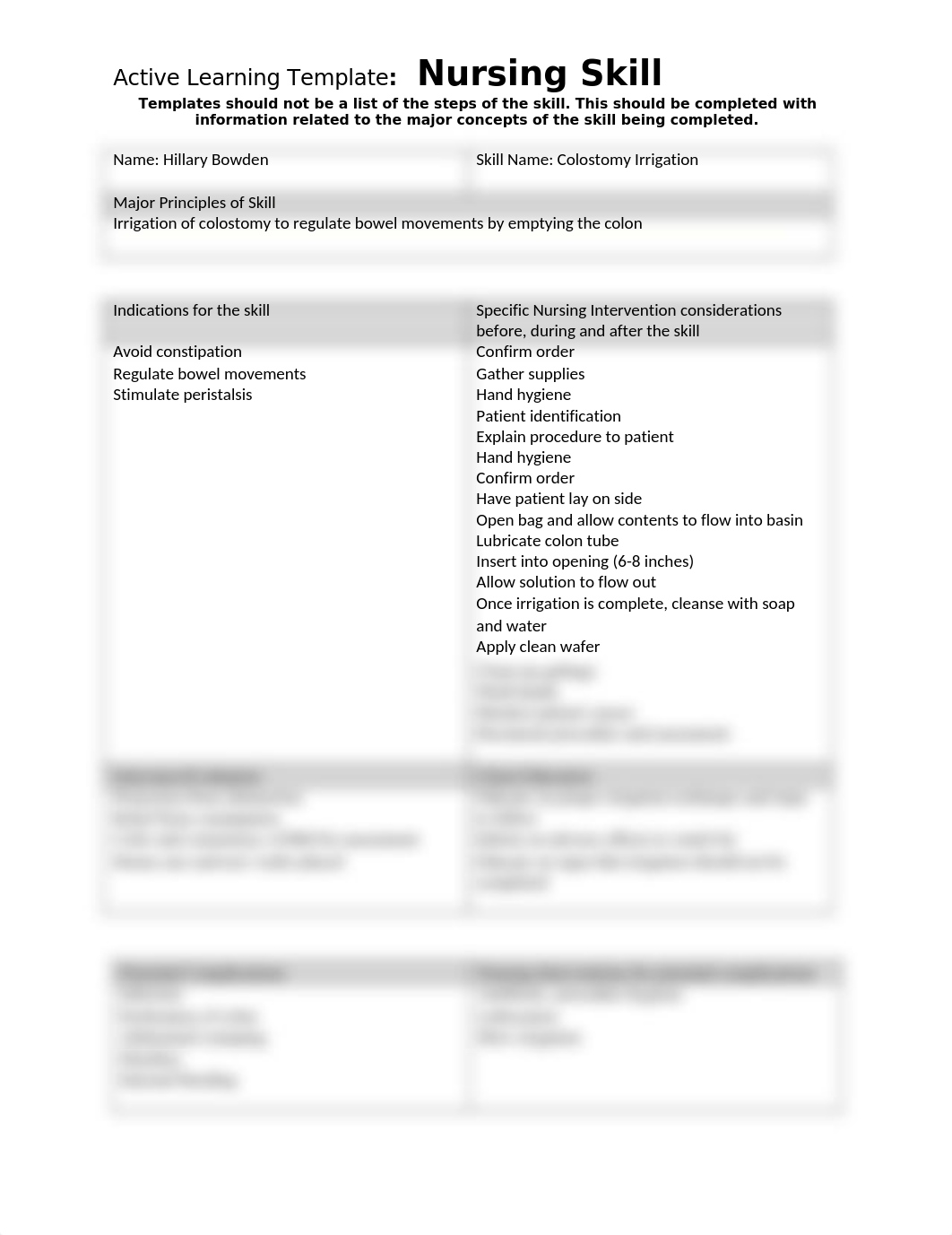 ATI Nursing Skill template Colostomy irrigation.docx_djg7v6i45q2_page1